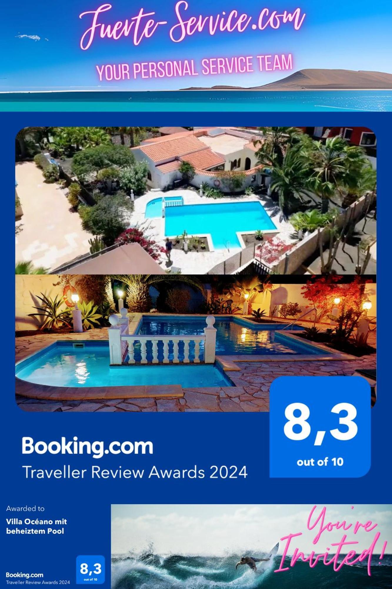 Villa Oceano Mit Privatem Beheiztem Pool, Vollklimatisiert Und Meerblick Parque Holandes 外观 照片